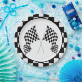 Assiettes En Carton Plaque de papier de conception de l'indicateur À d (Fête)