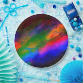 Assiettes En Carton Plaque de papier de couleur (Fête)