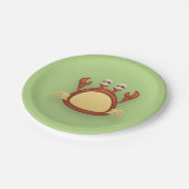 Assiettes En Carton Plaque de papier de crabe (Angle)