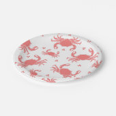 Assiettes En Carton Plaque de papier de crabe (Angle)
