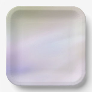 Assiettes En Carton Plaque de papier de fond souple