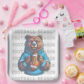 Assiettes En Carton Plaque de papier de football personnalisée (Fête)