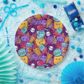 Assiettes En Carton Plaque de papier de friandises (Fête)