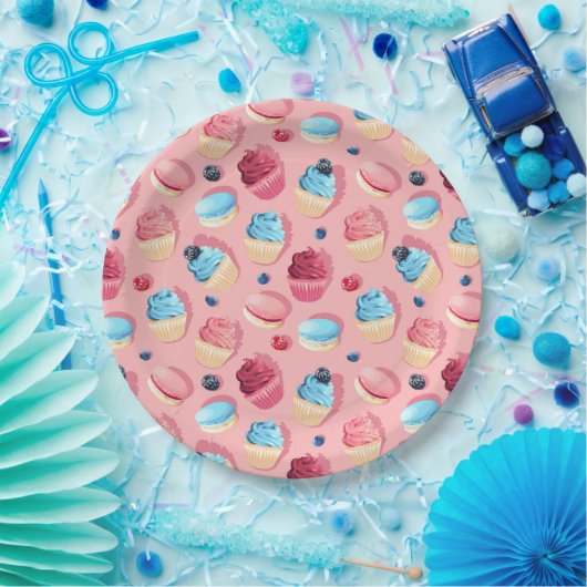 Assiettes En Carton Plaque de papier de friandises (Fête)