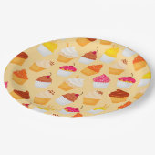 Assiettes En Carton Plaque de papier de friandises (Angle)