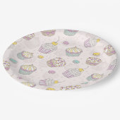 Assiettes En Carton Plaque de papier de friandises (Angle)