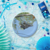 Assiettes En Carton Plaque de papier de grenouille (Fête)