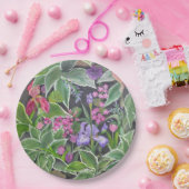Assiettes En Carton Plaque de papier de jardin Iris (Fête)