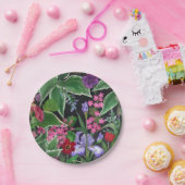 Assiettes En Carton Plaque de papier de jardin Iris (Fête)