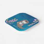 Assiettes En Carton Plaque de papier de l'autre partie (Angulaire)