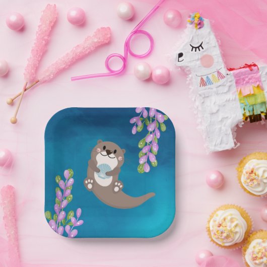 Assiettes En Carton Plaque de papier de l'autre partie (Fête)