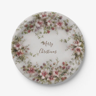 Assiettes En Carton Plaque de papier de Noël