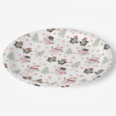 Assiettes En Carton Plaque de papier de Noël (Angle)