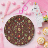 Assiettes En Carton Plaque de papier de Noël (Fête)