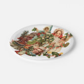 Assiettes En Carton Plaque de papier de Noël (Angle)