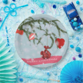 Assiettes En Carton Plaque de papier de Noël (Fête)