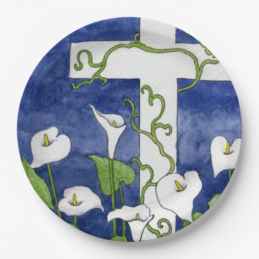 Assiettes En Carton Plaque de papier de Noël (Devant)