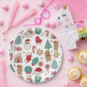 Assiettes En Carton Plaque de papier de Noël (Fête)