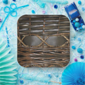 Assiettes En Carton Plaque de papier de panier (Fête)