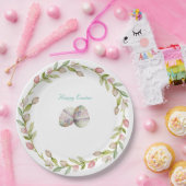Assiettes En Carton Plaque de papier de Pâques 9" ronde (Fête)
