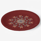 Assiettes En Carton Plaque de papier de prune du sud-ouest (Angle)