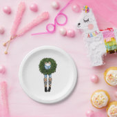 Assiettes En Carton Plaque de papier de vacances (Fête)