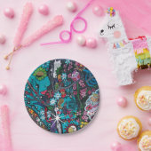 Assiettes En Carton Plaque de papier de voyage de méditation (Fête)