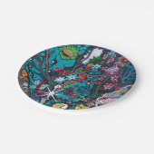 Assiettes En Carton Plaque de papier de voyage de méditation (Angle)