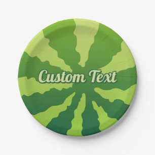 Assiettes En Carton Plaque de papier écorce de pastèque