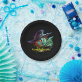 Assiettes En Carton Plaque de papier effarouché de Crow (Fête)