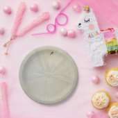 Assiettes En Carton Plaque de papier en dollars de sable (Fête)