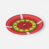 Assiettes En Carton Plaque de papier en zodiaque chinois (Angle)