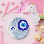 Assiettes En Carton Plaque de papier "Evil Eye" (Fête)