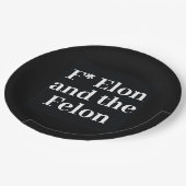 Assiettes En Carton Plaque de papier F* Elon (Angle)