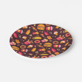 Assiettes En Carton Plaque de papier Fast Food (Angle)