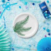 Assiettes En Carton Plaque de papier Fern Party (Fête)