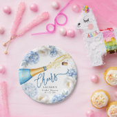 Assiettes En Carton Plaque de papier Fête des mariées au Champagne Ble (Fête)