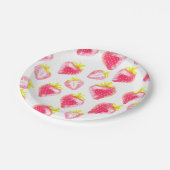 Assiettes En Carton Plaque de papier Fraise sucrée (Angle)