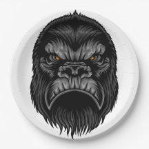 Plaque de papier Gorilla