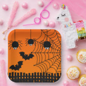 Assiettes En Carton Plaque de papier-Halloween (Fête)