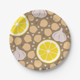 Assiettes En Carton Plaque de papier Hummus