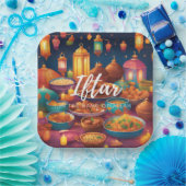 Assiettes En Carton Plaque de papier jetable Iftar (Fête)