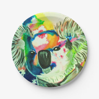 Assiettes En Carton Plaque de papier Koala