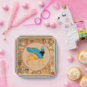 Assiettes En Carton Plaque de papier Lamassu souriante (Fête)