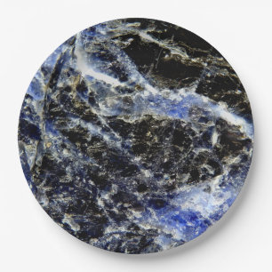 Assiettes En Carton Plaque de papier Lapis Lazuli