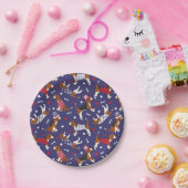 Assiettes En Carton Plaque de papier Motif Beagle patriotique (Fête)