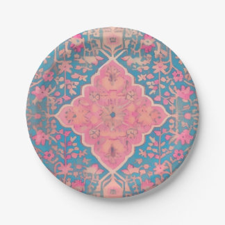Assiettes En Carton Plaque de papier motif persan