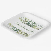 Assiettes En Carton plaque de papier nature personnalisée (Angulaire)