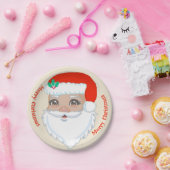 Assiettes En Carton Plaque de papier Noël (Fête)