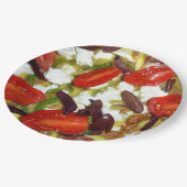 Assiettes En Carton Plaque de papier omelette (Angle)